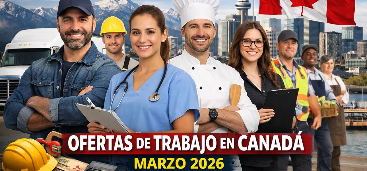 Ofertas de Trabajo en Canadá – Marzo 2026