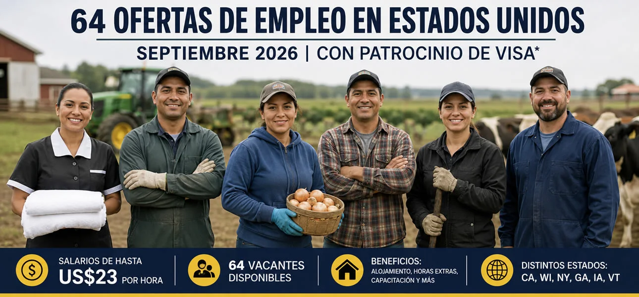 Trabajos en Estados Unidos 
