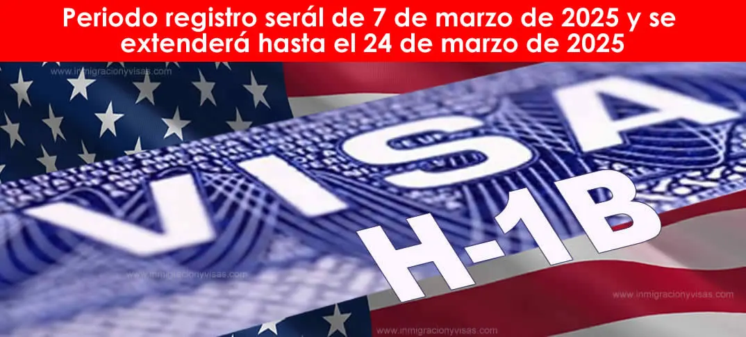 Registro Visas H1B 2026
